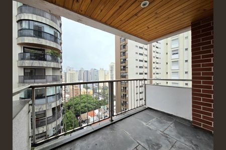 Varanda de apartamento para alugar com 1 quarto, 45m² em Indianópolis, São Paulo