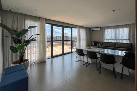 Studio para alugar com 27m², 1 quarto e sem vagaSalao de Festas