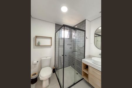 Studio para alugar com 27m², 1 quarto e sem vagaBanheiro