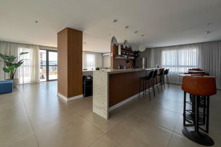 Studio para alugar com 27m², 1 quarto e sem vagaSalao de Festas