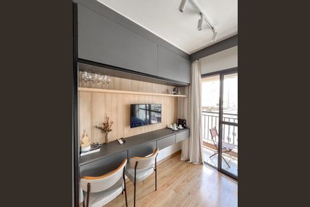 Studio para alugar com 27m², 1 quarto e sem vagaQuarto