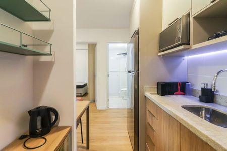 Apartamento para alugar com 39m², 2 quartos e 1 vagaCozinha e Área de Serviço