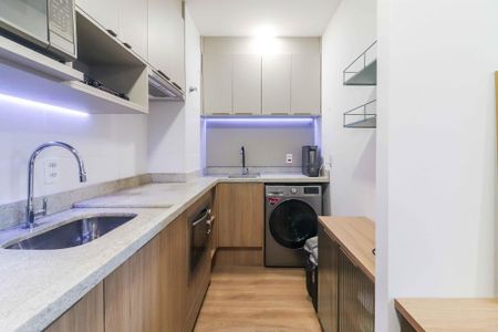 Apartamento para alugar com 39m², 2 quartos e 1 vagaCozinha e Área de Serviço