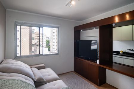 Sala de apartamento à venda com 1 quarto, 42m² em Consolação, São Paulo