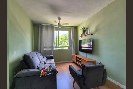 Sala  de apartamento à venda com 2 quartos, 45m² em Recreio dos Bandeirantes, Rio de Janeiro