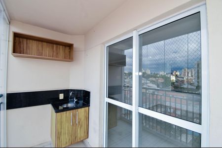Varanda da Sala de apartamento à venda com 2 quartos, 66m² em Jardim do Papai, Guarulhos