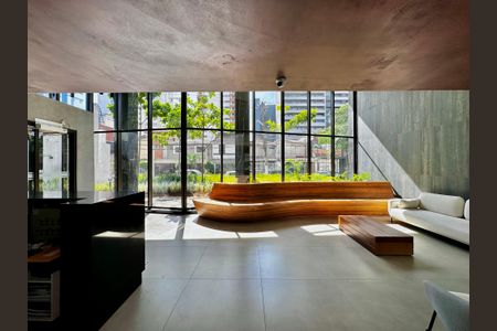 Apartamento para alugar com 36m², 1 quarto e 1 vaga Apartamento para alugar com 36m², 1 quarto e 1 vagaHall Social Bloco