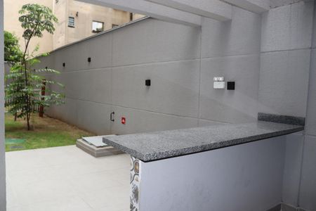 Studio para alugar com 46m², 1 quarto e sem vagaChurrasqueira