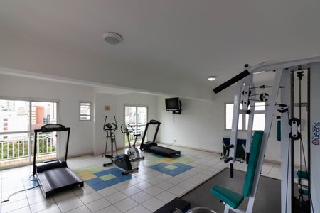 Apartamento para alugar com 45m², 1 quarto e 1 vaga Apartamento para alugar com 45m², 1 quarto e 1 vagaÁrea comum - Academia