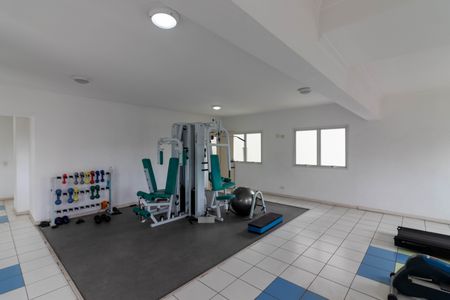 Apartamento para alugar com 45m², 1 quarto e 1 vaga Apartamento para alugar com 45m², 1 quarto e 1 vagaÁrea comum - Academia