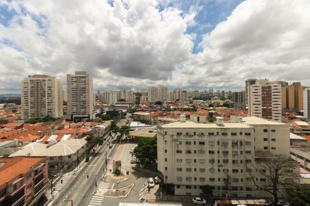 Varanda - Vista  de apartamento à venda com 1 quarto, 42m² em Tatuapé, São Paulo