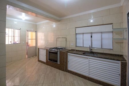 Cozinha de casa para alugar com 0 quarto, 63m² em Jardim Presidente Dutra, Guarulhos