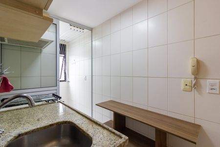 Apartamento para alugar com 55m², 2 quartos e 1 vagaCozinha e Área de Serviço