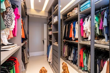 Apartamento à venda com 306m², 4 quartos e 5 vagasCloset da Suíte Principal