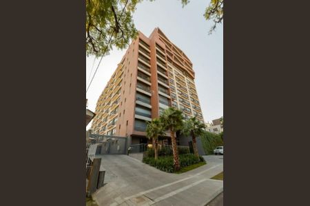 Studio para alugar com 27m², 1 quarto e 1 vaga Studio para alugar com 27m², 1 quarto e 1 vagaFachada