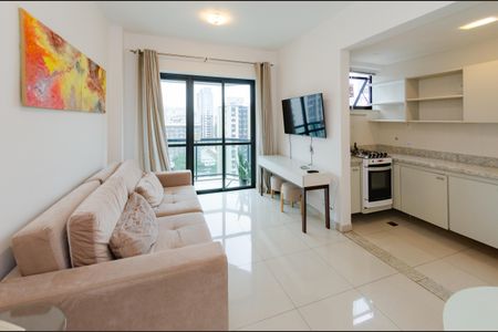 Sala de apartamento para alugar com 1 quarto, 45m² em Funcionários, Belo Horizonte