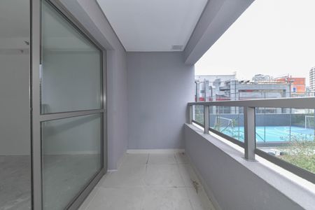 Studio para alugar com 27m², 1 quarto e sem vagaVaranda