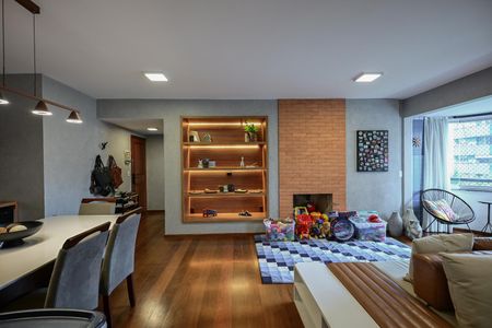 Sala de apartamento à venda com 3 quartos, 140m² em Vila Morse, São Paulo