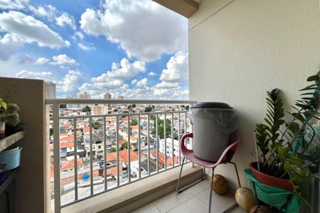 Varanda de apartamento à venda com 2 quartos, 54m² em Vila Guarani (zona Sul), São Paulo