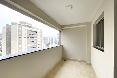 Varanda da Sala de apartamento para alugar com 3 quartos, 105m² em Buritis, Belo Horizonte