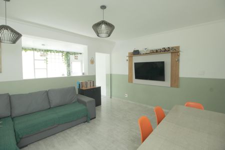 Sala de casa à venda com 4 quartos, 127m² em Vila Camilópolis, Santo André