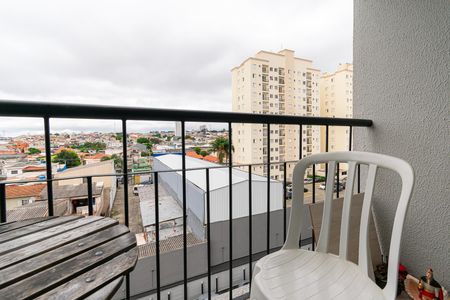 Varanda da Sala de apartamento à venda com 3 quartos, 61m² em Vila Antonieta, São Paulo