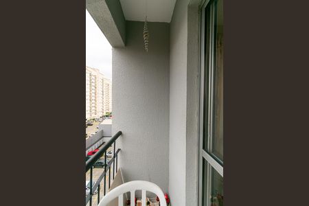 Varanda da Sala de apartamento à venda com 3 quartos, 61m² em Vila Antonieta, São Paulo