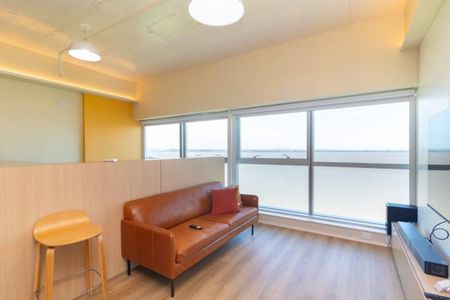 Sala/Cozinha de apartamento para alugar com 1 quarto, 45m² em Cristal, Porto Alegre