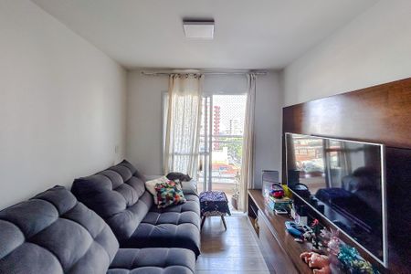 Sala de apartamento à venda com 3 quartos, 80m² em Jardim Analia Franco, São Paulo