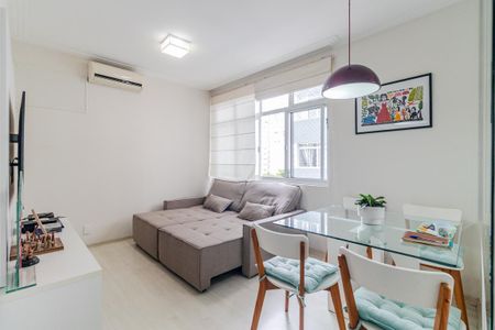 Sala de apartamento à venda com 1 quarto, 48m² em Pinheiros, São Paulo