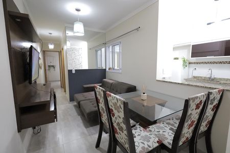 Sala de apartamento para alugar com 2 quartos, 50m² em Jardim Santo Antônio, Santo André