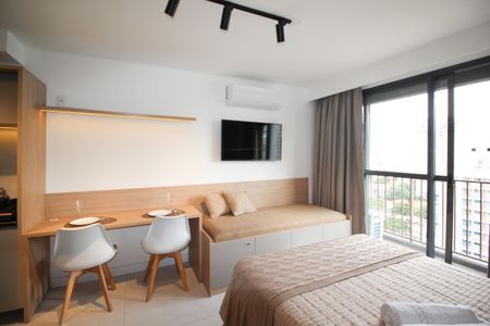 Suíte  de apartamento para alugar com 1 quarto, 32m² em Vila Olímpia, São Paulo