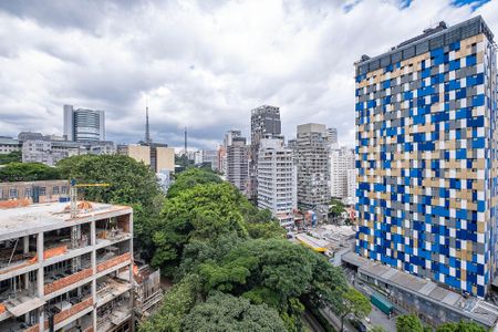 Studio - Vista de kitnet/studio para alugar com 1 quarto, 27m² em Cerqueira César, São Paulo