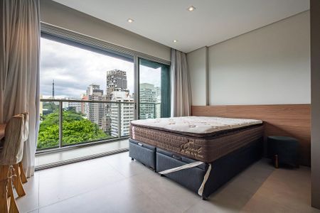 Studio de kitnet/studio para alugar com 1 quarto, 27m² em Cerqueira César, São Paulo