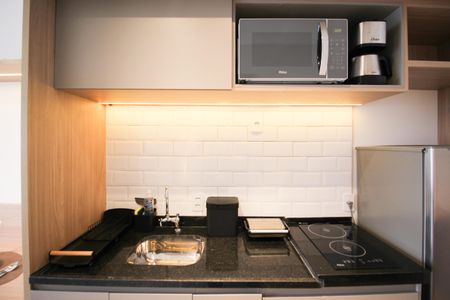 Studio para alugar com 32m², 1 quarto e sem vagaCozinha