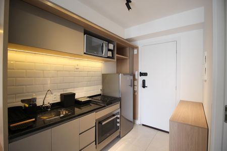 Studio para alugar com 32m², 1 quarto e sem vagaCozinha