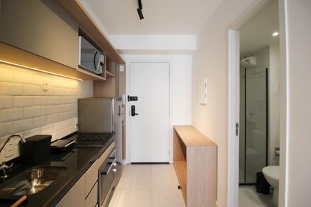 Studio para alugar com 32m², 1 quarto e sem vagaCozinha