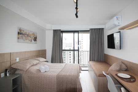 Studio para alugar com 32m², 1 quarto e sem vagaSuíte  