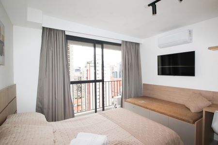 Studio para alugar com 32m², 1 quarto e sem vagaSuíte  