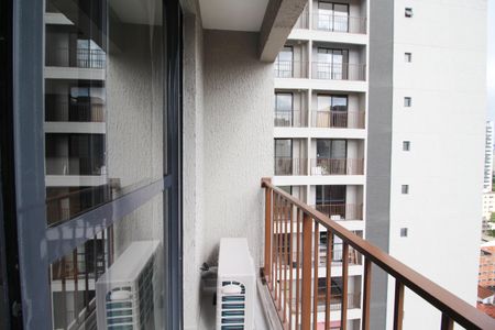 Studio para alugar com 32m², 1 quarto e sem vagaVaranda