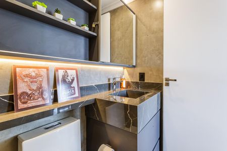 Casa de condomínio à venda com 27m², 1 quarto e sem vaga Casa de condomínio à venda com 27m², 1 quarto e sem vagaBanheiro