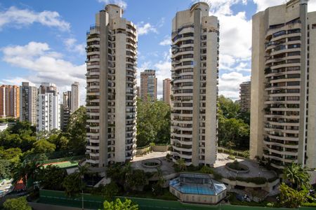 Vista da Sacada de apartamento para alugar com 1 quarto, 60m² em Paraíso do Morumbi, São Paulo
