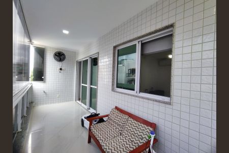 Varanda de apartamento à venda com 3 quartos, 110m² em Recreio dos Bandeirantes, Rio de Janeiro