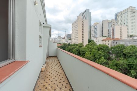 Sacada de apartamento à venda com 1 quarto, 59m² em Bela Vista, São Paulo