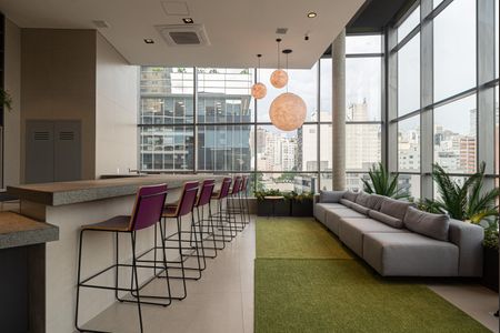 Apartamento à venda com 53m², 2 quartos e 1 vagaÁrea comum - Salão de festas