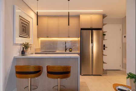 Apartamento à venda com 53m², 2 quartos e 1 vagaCozinha