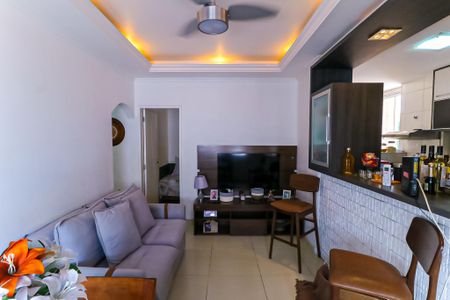 Sala de apartamento à venda com 3 quartos, 70m² em Lins de Vasconcelos, Rio de Janeiro