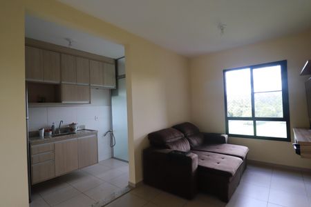 Sala de apartamento para alugar com 2 quartos, 48m² em Jardim Paulistano, Ribeirão Preto