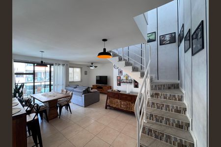 Sala de apartamento para alugar com 3 quartos, 144m² em Recreio dos Bandeirantes, Rio de Janeiro