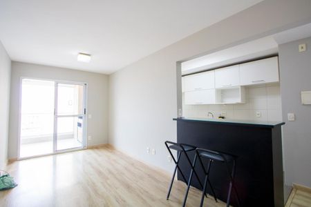 Sala de apartamento para alugar com 3 quartos, 91m² em Vila Valparaíso, Santo André